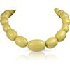 ZAVANA Grande Collana Verde Chiaro, Collana di Bigiotteria, Eleganti Gioielli Bohémien per Donna