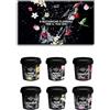 Bembo Qualità d'Autore Botaniche Floreali - 6 Botaniche Floreali per Gin e Cocktail - Petali di Rosa rosa, Fiori di Hibiscus, di Lavanda, di Malva, di Tiglio, di Acacia - Idea Regalo Elegante Per Ogni Occasione