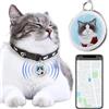 Starnearby Localizzatore GPS per Cani e Gatti, Anti-Fuga e Anti-Smarrimento, Collare GPS per Cani e Gatti, Monitoraggio in Tempo Reale, Localizzatore GPS per Animali Domestici (Gatto C)