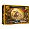CMON A Song of Ice and Fire Gioco di miniature da tavolo Crownland Scouts Unit Box (Edizione multilingue) Gioco di strategia per adulti, età 14+, 2+ giocatori, 45-60 minuti di gioco, realizzato
