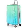 SUITLINE - Valigia media rigida leggera bagagli da stiva espandibile, 66 cm, 68 litri, Design sfumato Northern Lights