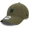 New Era 9FORTY New York Yankees - Cappellino da baseball MLB Washed, verde oliva-navy, Oliva-Navy, Taglia unica