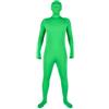 Andoer Tuta chroma key unisex, per adulti, elasticizzata, costume per servizi fotografici, video, effetti speciali, festival, cosplay, carnevale, 180 cm di altezza