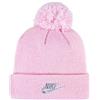 NIKE POM BEANIE ROSA/ARGENTO (A9Y)