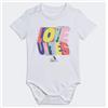 ADIDAS I PRIDE BODY BIANCO/MULTICOLOR