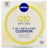 Nivea Q10 Plus Anti-Age 3 in 1 Skin Care Cushion Crema Colorata Anti Rughe 15 g 02 Dark