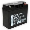 Quality Batteries Batteria di ricambio per centrale d'allarme Satel Integra 32 AGM 12V 18Ah con VdS