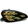 Kit 28 adesivi moto bobber chopper serbatoio parafango FIAMME FUOCO harley 2451