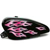Kit 28 adesivi moto bobber chopper serbatoio parafango FIAMME FUOCO harley 2451