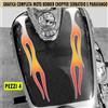 Kit 4 adesivi moto serbatoio FIAMME parafango bobber vulcan chopper harley 2449