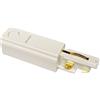 Novalux Testata polarità destra Novalux per binari Bianco 106705.01