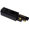 Novalux Testata polarità destra Novalux per binari Nero 106705.02