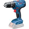 Bosch Professional 18V System Trapano-avvitatore con percussione a batteria GSB 18V-21 (Senza batterie e caricabatteria)