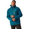 Regatta Men's Waterproof Jacket Okara-Giacca Impermeabile Traspirante da Uomo con Zip Intera, Blu Marocchino (Verde piquante), 3XL