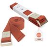 Foyer Nuage Cinghie da Yoga 1,8M o 2,5M, Cinghie da Yoga in Cotone Resistente per Allungamento, Cintura Regolabile per Yoga, Danza, Allenamenti in Palestra (Arancione, 1,8M 1PZ)