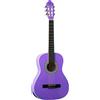 EKO GUITARS - CS-5 VIOLET Chitarra Classica Serie Studio Scala 3/4, Top in Agathis, Fasce e Fondo in Tiglio Laminato, Manico in Mogano e Tastiera in Betulla, Custodia Inclusa, Colore Violet