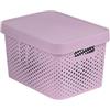 CURVER INFINITY Contenitore traforato da 17 l con coperchio rosa