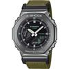 Casio G-Shock Classic Orologio da Uomo Verde Oliva / Nero GM-2100CB-3AER