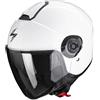 Scorpion casco jet Exo-City II Solid - Bianco Lucido