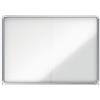 Nobo Bacheca Magnetica ad Ante Scorrevoli con Serratura, 18 x A4, Gamma Premium Plus, Bianco, 1902571