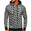 BOLF Uomo Felpa con Cappuccio Maglia Manica Lunga Classica Hoodie Tempo Libero Sport Fitness Outdoor Basic Casual Style 2008 Bianco M [1A1]