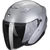 Scorpion casco jet Exo-230 Solid - Argento