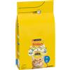 Friskies PURINA Friskies Adult con Salmone e Verdure Crocchette per gatto - Set %: 3 x 1,5 kg
