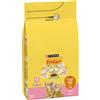 Friskies PURINA Friskies Junior con Pollo, Tacchino e Verdure Crocchette per gatto - Set %: 3 x 1,5 kg