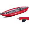 Gumotex Canoa Gonfiabile Twist1 Rosso con Pinna 043948-R (5C/11C) GUMOTEX