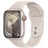 Apple Watch Series 9 GPS + Cellular Cassa 41mm in Alluminio Galassia con Cinturino Sport Galassia - S/M