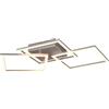 Reality Leuchten Reality Plafoniera LED Trail R64493187, colore metallo titanio, LED 31 Watt inclusa