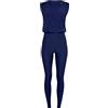 WINSHAPE Tuta Funzionale da Donna Js102lsc Intera, Blu