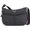 Kipling IZELLAH Tracolla media, Black Peppery (Nero)