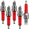 VooGenzek 5 Pezzi A7TC Candela Sostituzione, A7TC Candela per Tosaerba, Candele di Accensione Sostituire, per 50cc 70cc 90cc 110cc ATV Dirt Bike Go Kart Ciclomotore