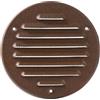 Vent Systems Copertura per Griglia di Ventilazione Soffit da 100 mm (Interno) in Metallo Nero - Griglia di Ventilazione Rotonda Durevole con Schermo a Rete - Griglia di Ventilazione Resistente alle