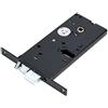 Yale Security Serratura Elettrica Da Fascia '950' Per Porte In Alluminio. Finitura Verniciata Nera. Foro Ovale Per Cilindro, Scrocco E Pistone Di Ricarica Reversibili. Vite Di Fissaggio Per Cilindro. Senza Cilindro. Alimentazione 12V. Con Scrocco.