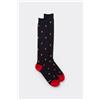 Intimissimi Calze Lunghe In Soft Cotton Marvel Spider-man Nero