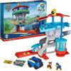 Paw Patrol Quartier Generale, Set di Gioco Torre di Controllo, 2 Personaggi di Chase, Auto della Polizia di Chase e Accessori, Giochi Bambini dai 3 Anni in su