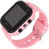 Jiawu Smart Watch per Bambini, Smart Watch Impermeabile con Touch Screen HD da 1,44 Pollici per Bambini, Tracker Watch con Fotocamera Giochi Torcia Contapassi Sveglia (Rosa)