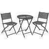 Bo-Camp Set da campeggio Bo-Camp Bistro Set 3 Colore: grigio