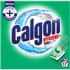 Calgon Igiene Plus Tablet Anticalcare Pulitore Lavatrice (17 pastiglie)
