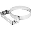Ristotecno Staffa a muro inox per tubazione - mm. 160