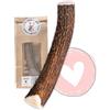 FOURLEGS® Snack per Cani 100% Corno di Cervo - Minerali, Masticativi Naturali, Sapore di Selvatico, Bastoncini, Giochi - Taglia M Intero
