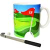 Longridge Tazza da golf e mini putter Longridge Bianco