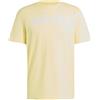 adidas T-Shirt da Uomo Essentials Single Jersey Linear Logo Ricamato, XS Short