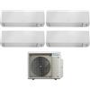 Daikin Climatizzatore Condizionatore Daikin Bluevolution Quadri Split Inverter serie PERFERA ALL SEASON 7+9+9+12 con 4MXM80A R-32 Wi-Fi Integrato 7000+9000+9000+12000 Garanzia Italiana