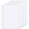 Zelten 6 pezzi A5 6 fori raccoglitore tasche plastica raccoglitore cartelle impermeabile 6 fori titolare per biglietto ricevuta (Pocket, A5)