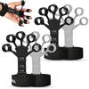 Vicloon Finger Exerciser, Set di 2 Rafforza Dita Forza di Allenamento Regolabile 6.6-21LB, Gripper Strength Trainer Esercitatore Presa per Allenamento di Resistenza