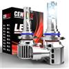 Cenmoll Lampadine HB4 LED, 80W 16000LM 6000K bianco freddo fascio regolabile a 360 gradi Lampade HB4 9006 LED Kit di conversione senza errori Canbus Mini design all-in-one, confezione da 2