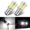 Teguangmei 1156 LED Lampadine Bianco 6000K Super Luminosi 3030 42SMD BA15S 7506 P21W Freno di Retromarcia Coda Stop Fendinebbia Posteriore Luce di Posizione 12-24V (2 PCS)